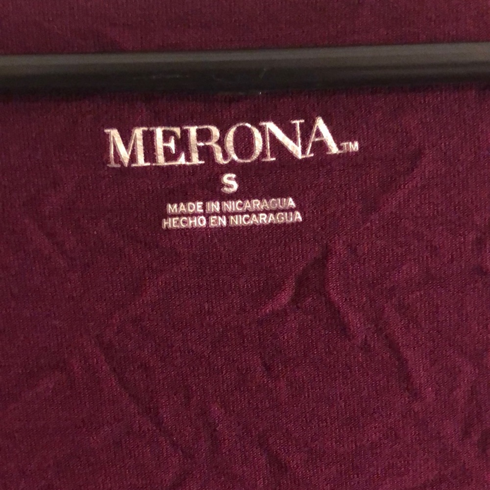 Merona Raspberry Tee Shirt - Picture 2 of 3